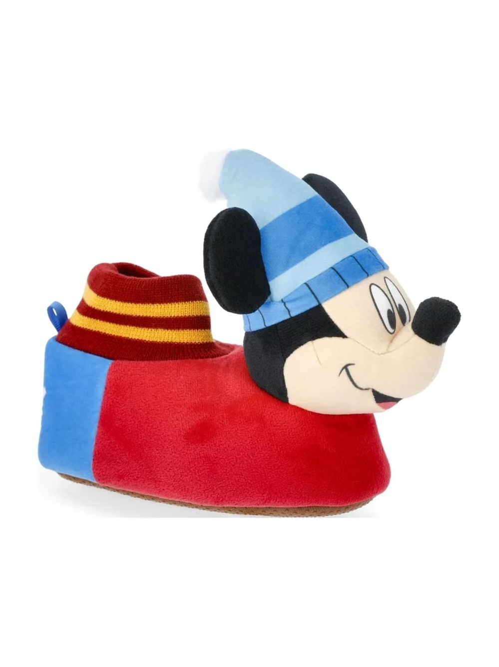 Disney Mickey Mouse Plush Slippers Size 9-10 Adult NWOT